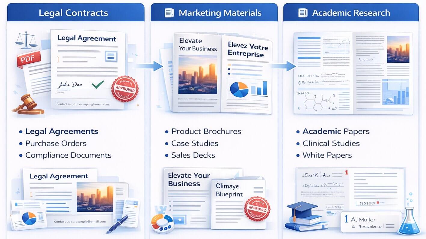 online pdf translation use cases