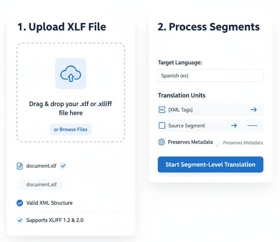 xlf file translation service